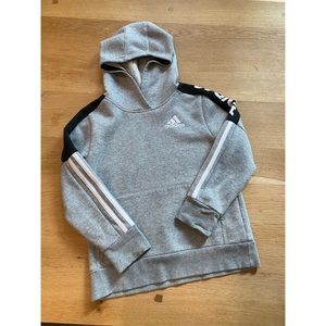 ADIDAS gray color hoodie for boys